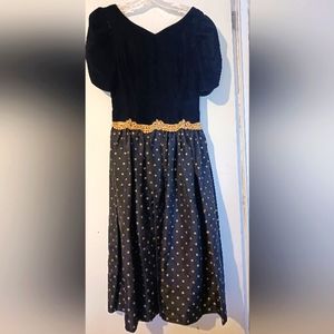 EXPO NITE DRESS‎ Vintage 80s Formal sz.6